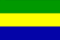 加蓬国(区)旗