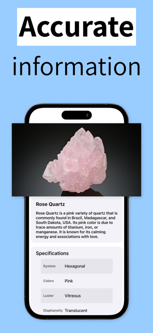 Crystal identifier Rock guideiPhone版