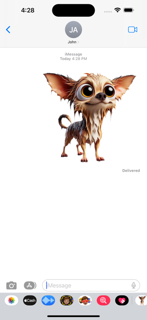 Wet Chihuahua StickersiPhone版