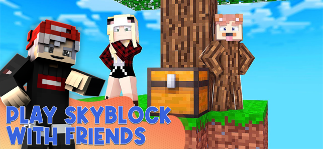 我的世界PE的SkyBlockMinecraftMCiPhone版