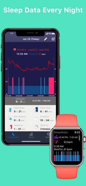 SleepTracker:自动智能睡眠周期记录器‬iPhone版
