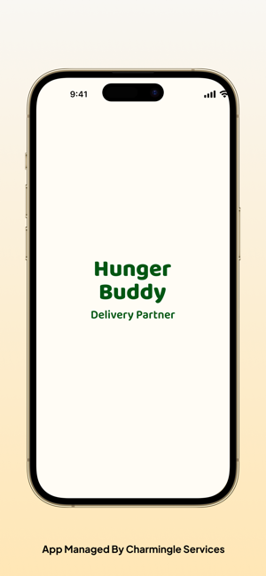 Hunger Buddy Delivery PartneriPhone版