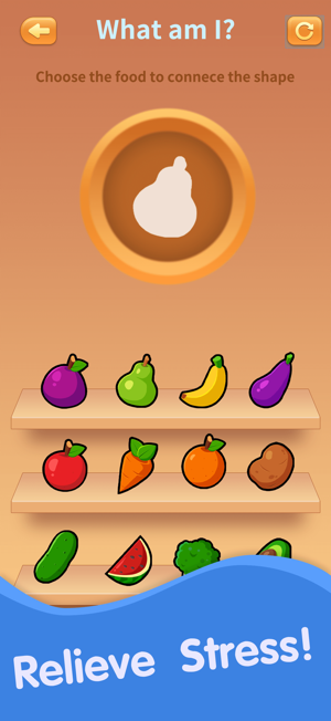 Shape Finder: Fruit & VeggieiPhone版