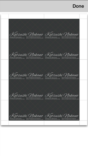 BusinessCardDesigneriPhone版