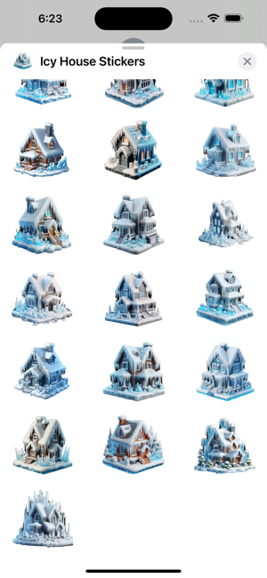 Icy House StickersiPhone版