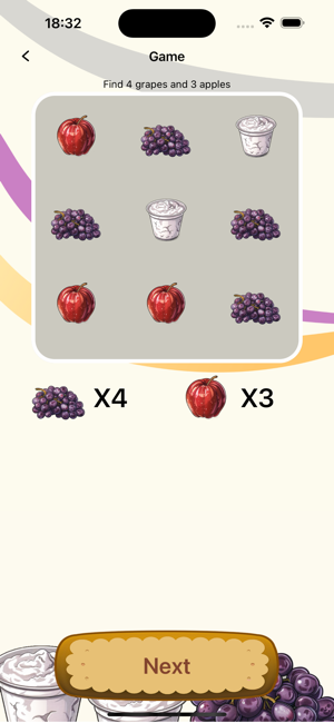 Find Corresponding Food GameiPhone版