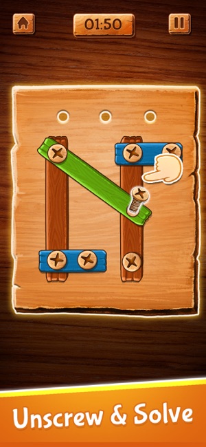 King Unscrew Nut Puzzle GamesiPhone版