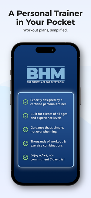 BHM: Workout Plans SimplifiediPhone版