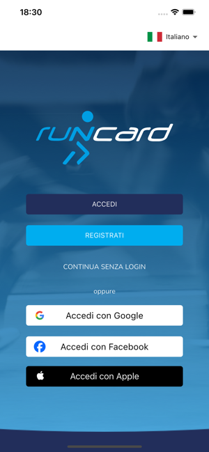 RunCard FIDALiPhone版