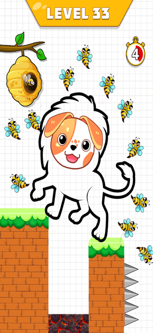 Save The Dog vs Bee GameiPhone版