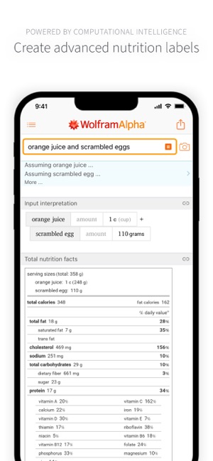 WolframAlphaClassiciPhone版