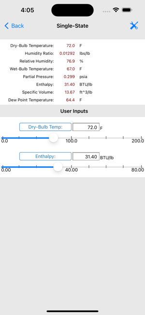 HVACPsychrometricPlusiPhone版