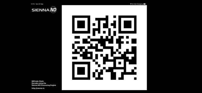 QRCode ClockiPhone版