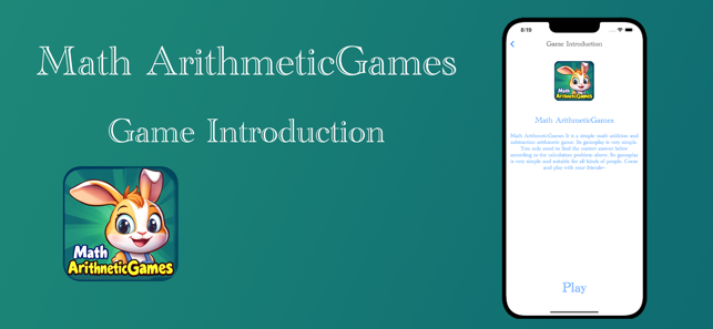 Math ArithmeticGamesiPhone版