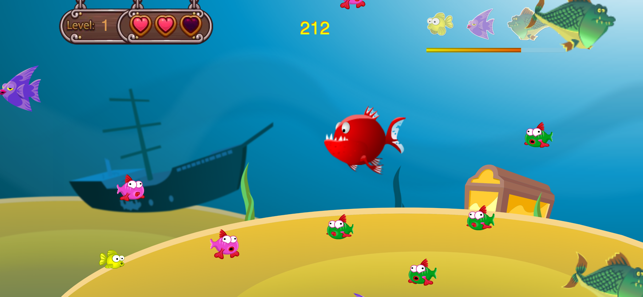 大鱼吃小鱼游戏‬iPhone版