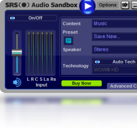 SRS Audio SandboxPC版