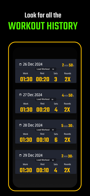 TABATA Timer Interval TimeriPhone版