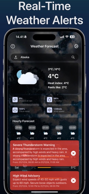 天氣警報(bào)?實(shí)時(shí)預(yù)報(bào)iPhone版