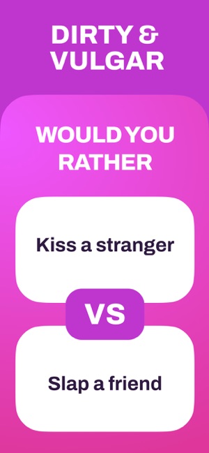 Would you rather this that funiPhone版