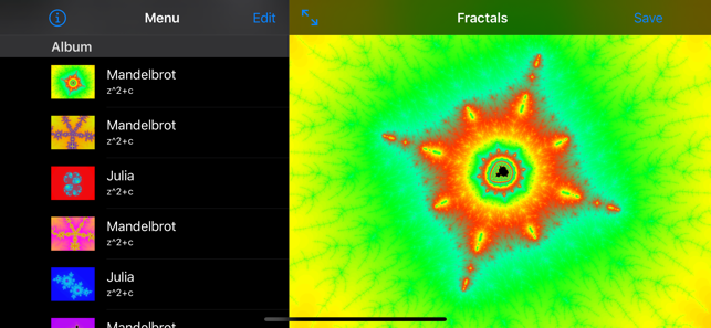 FractalsiPhone版