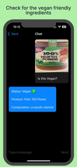 Vegan Scanner: AI Food CheckeriPhone版