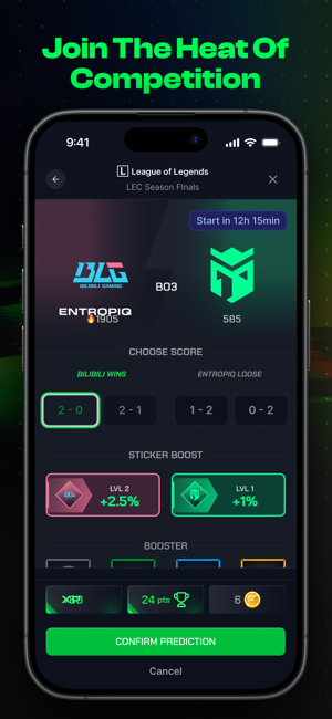 PickR: Esports PredictioniPhone版