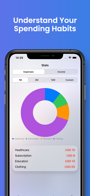 Expense Tracker Budget PlanneriPhone版