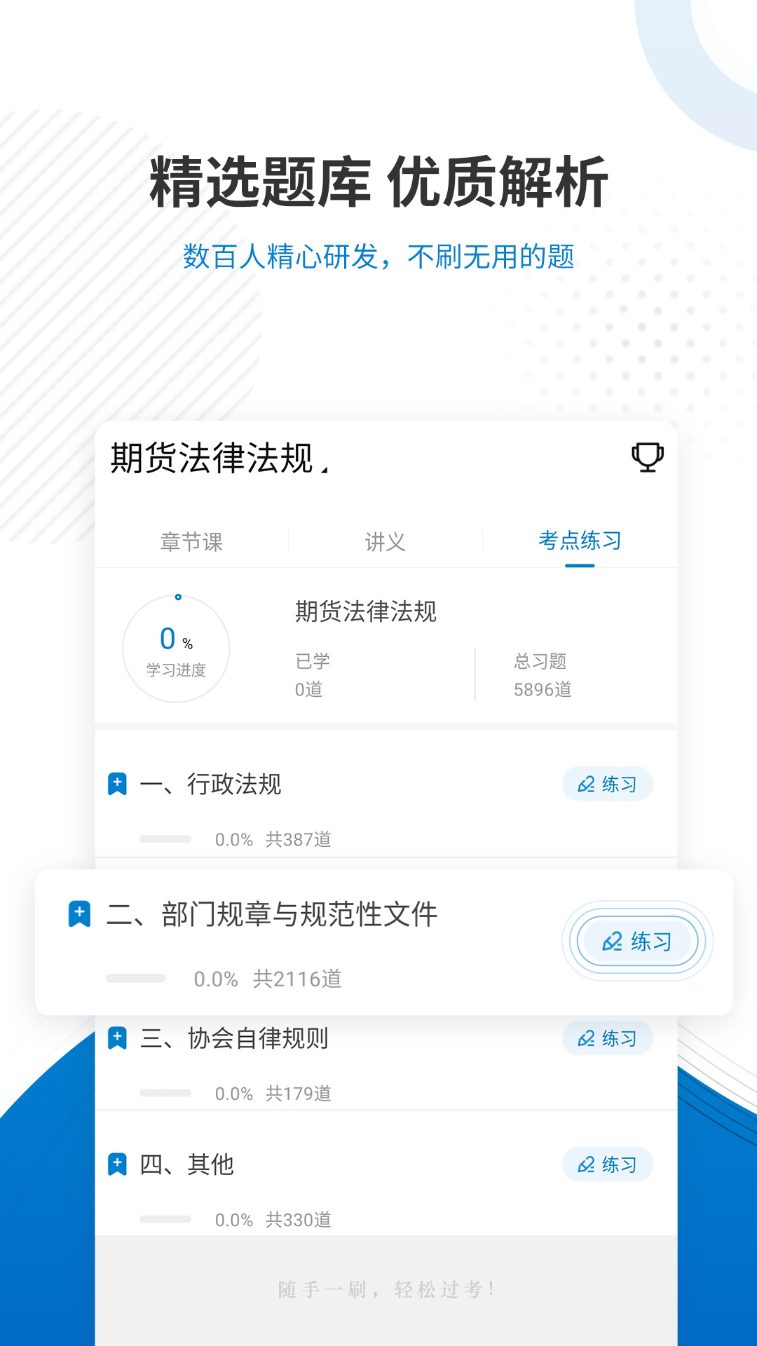 期貨從業(yè)資格準(zhǔn)題庫(kù)