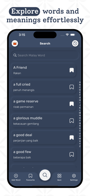 Malay | Malay DictionaryiPhone版