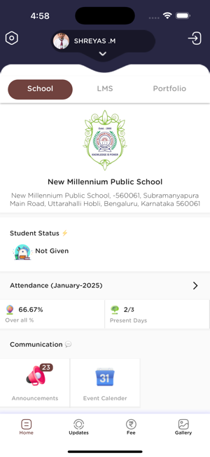 New Millennium Parent PortaliPhone版