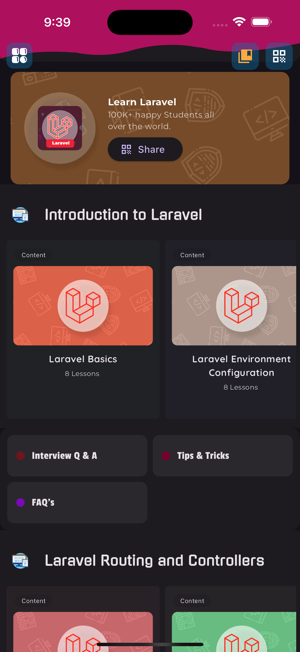 Learn Laravel frameworkiPhone版