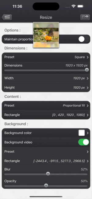 VideoResize&ScaleiPhone版