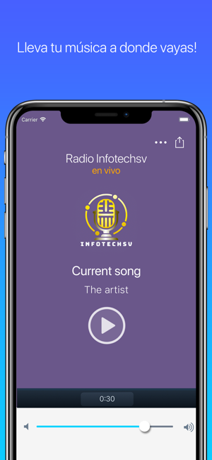 Radio InfotechsviPhone版