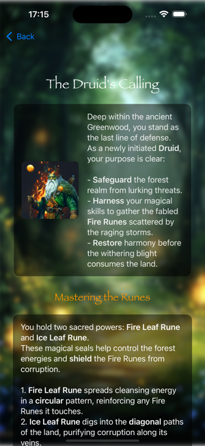 Druid Greenwood: Verde CasarioiPhone版