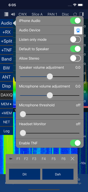 SmartSDR™iPhone版