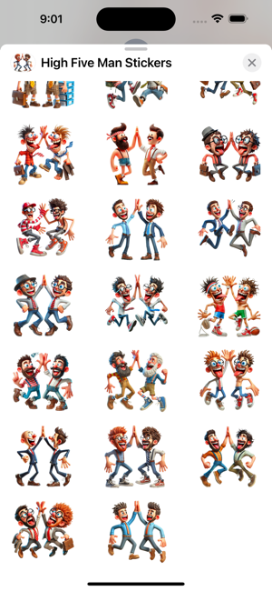 High Five Man StickersiPhone版