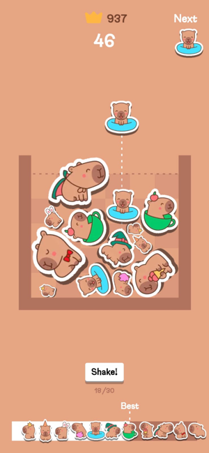 Capybara Go: Puzzle Drop GameiPhone版