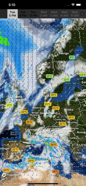 WeatherMap+iPhone版