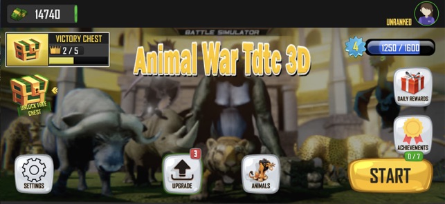 Animal War Tdtc 3DiPhone版