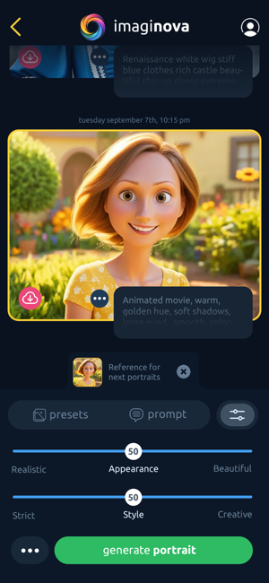 Imaginova: AI Portrait PhotosiPhone版