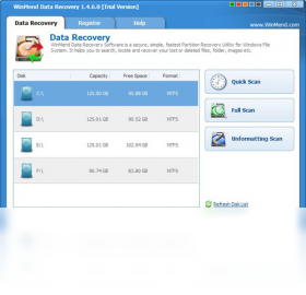 WinMend Data RecoveryPC版