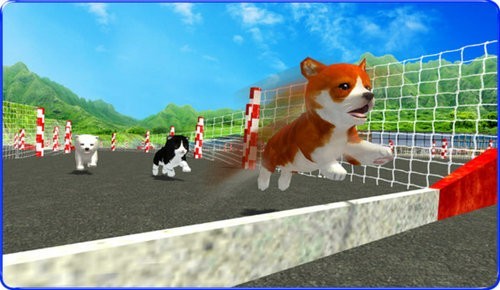 小狗跑酷比赛模拟器