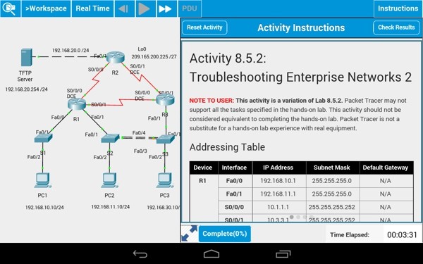 Packet Tracer Mobile