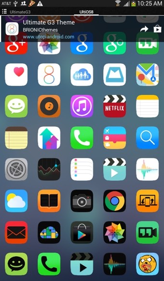 Ultimate iOS8 Theme