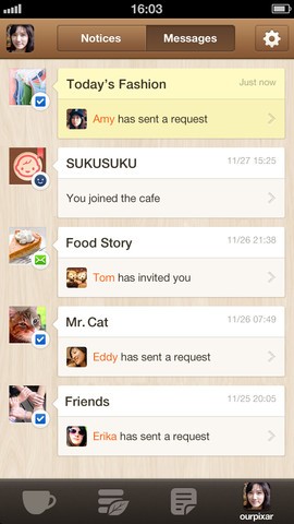 line cafe