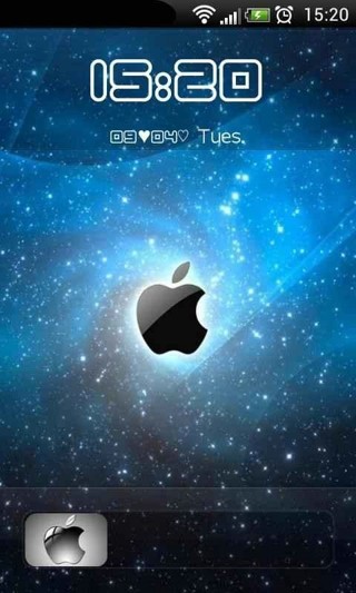 iPhone5锁屏