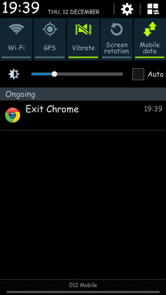 Exit Chrome