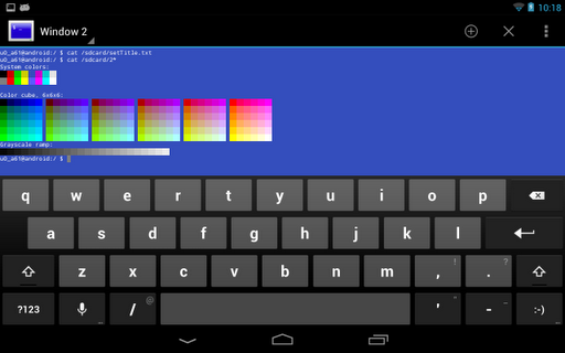 安卓终端模拟器(Android Terminal Emulator)