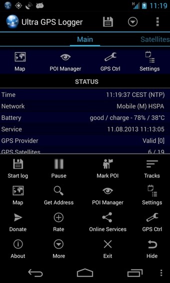 Ultra GPS Logger