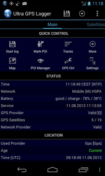 Ultra GPS Logger